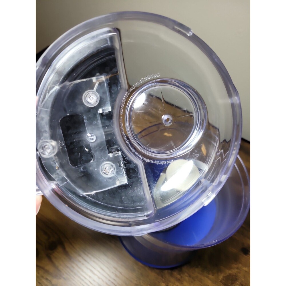 Kitchenaid Empire Blue  3.5 Cup Food Chopper  2 Speed Works - Picture 14 of 16